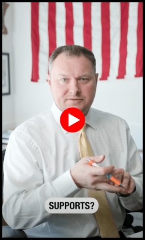 Senator Lang image of video on MN fraud