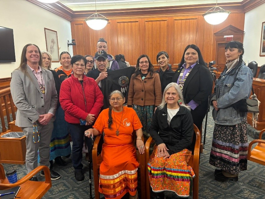 Yvonne attending the Appropriations Subcommittee on Local Government alongside other testifiers. Yvonne attending the Appropriations Subcommittee on Local Government alongside other testifiers.