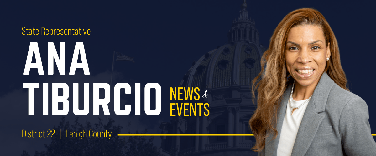 PA Representative Ana Tiburcio banner image