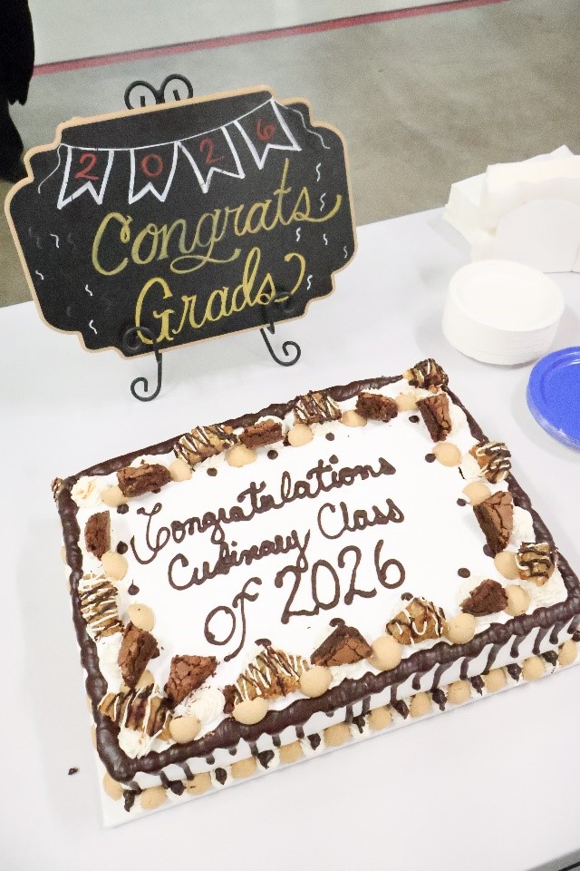 Cake for graduation.