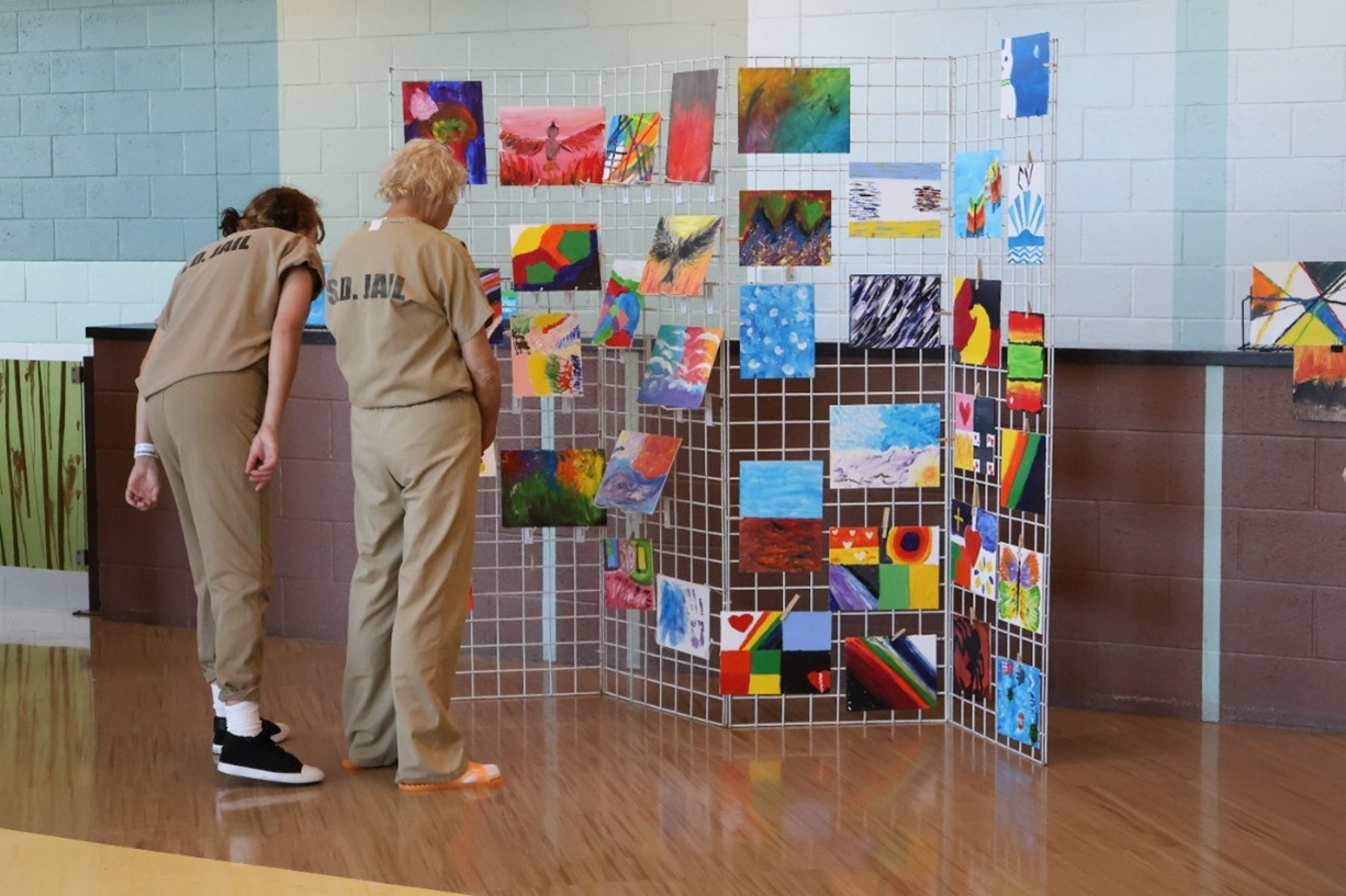 Ip with art in the area.