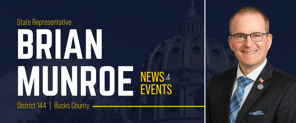 PA Representative Brian Munroe banner image