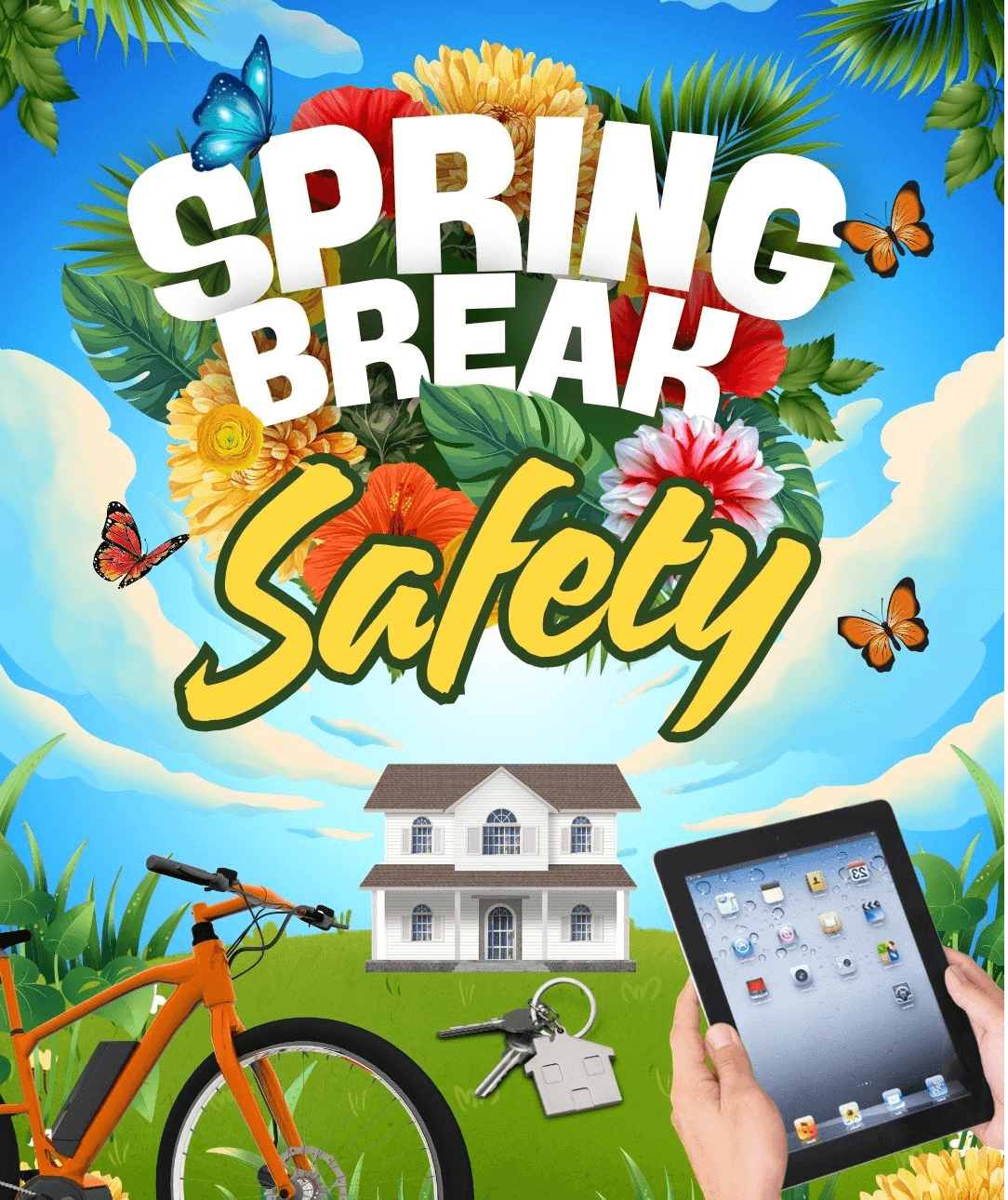 A person taking a breathalizer test to see alcohal level. shows a car in the back with a machine being held with blue sticker with yellow xl type.