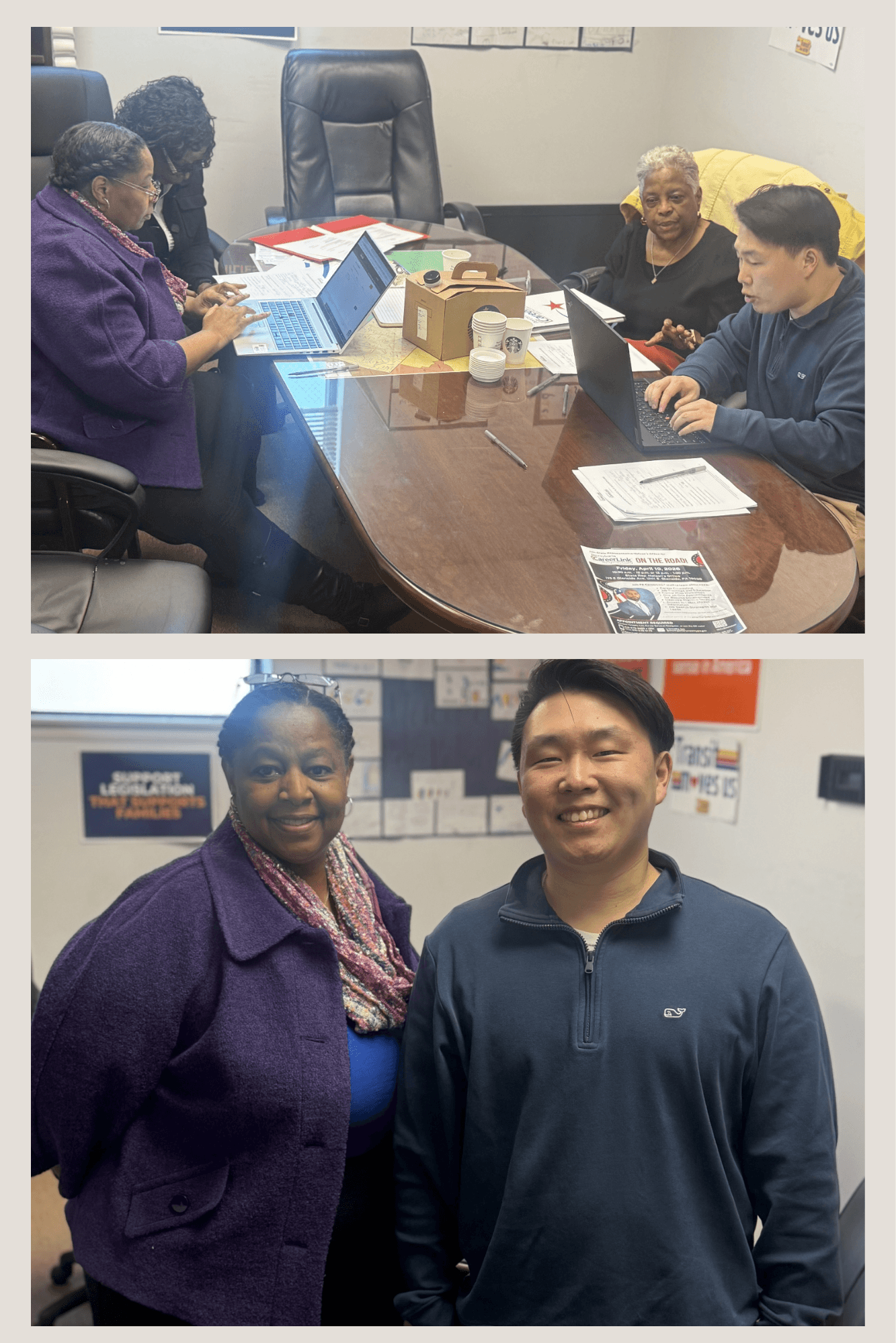 CareerLink On the Road at Our Office