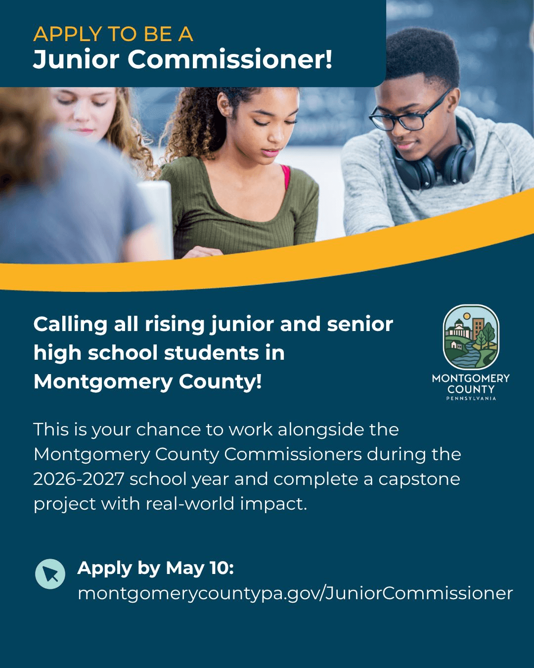 Apply NOW to be a Junior Commissioner