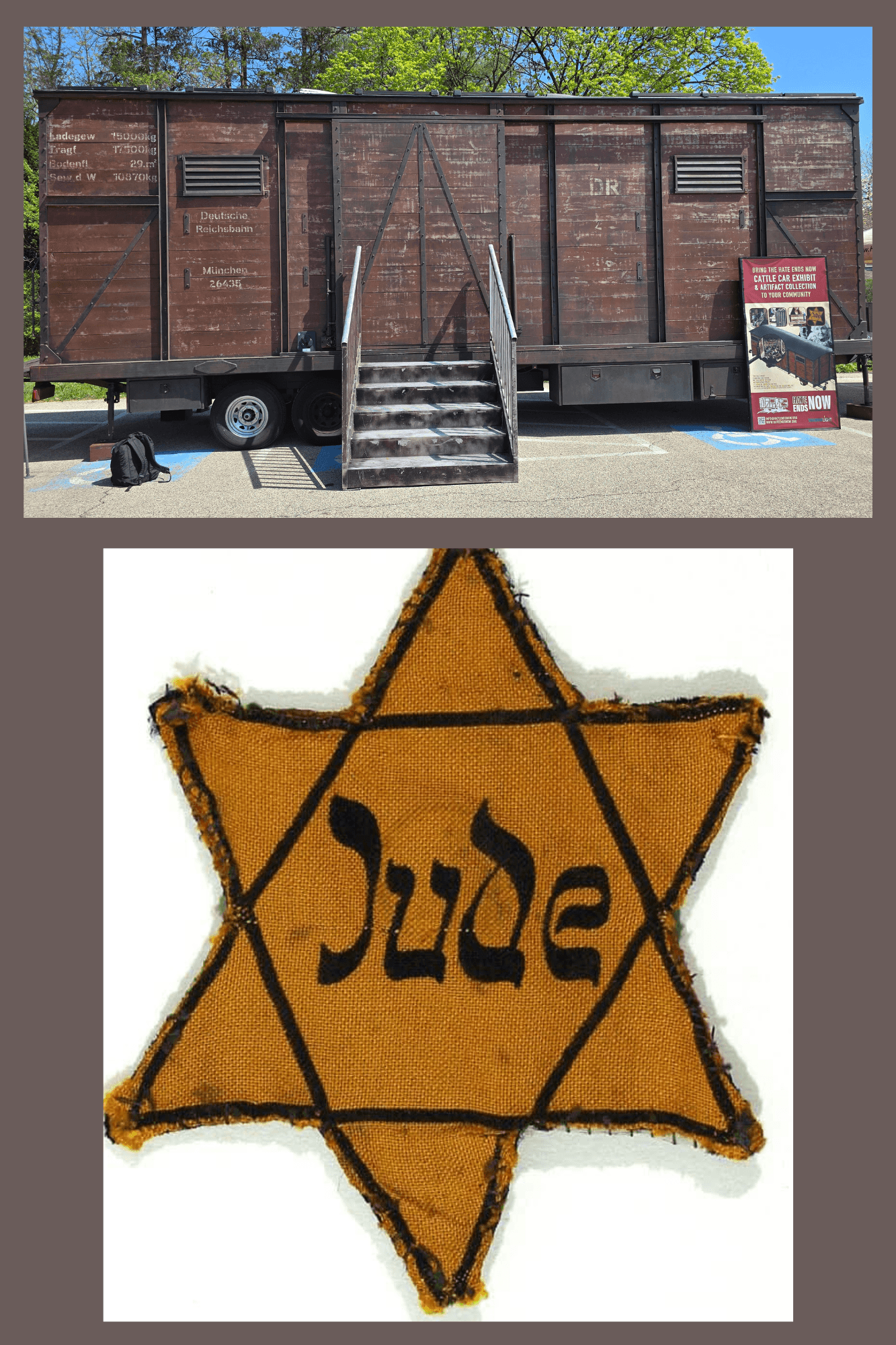 KI Exhibit- Mobile Holocaust Exhibit & Original Artifacts Collection at KI