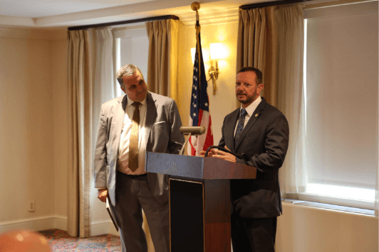 Photos with Rep. Burlison