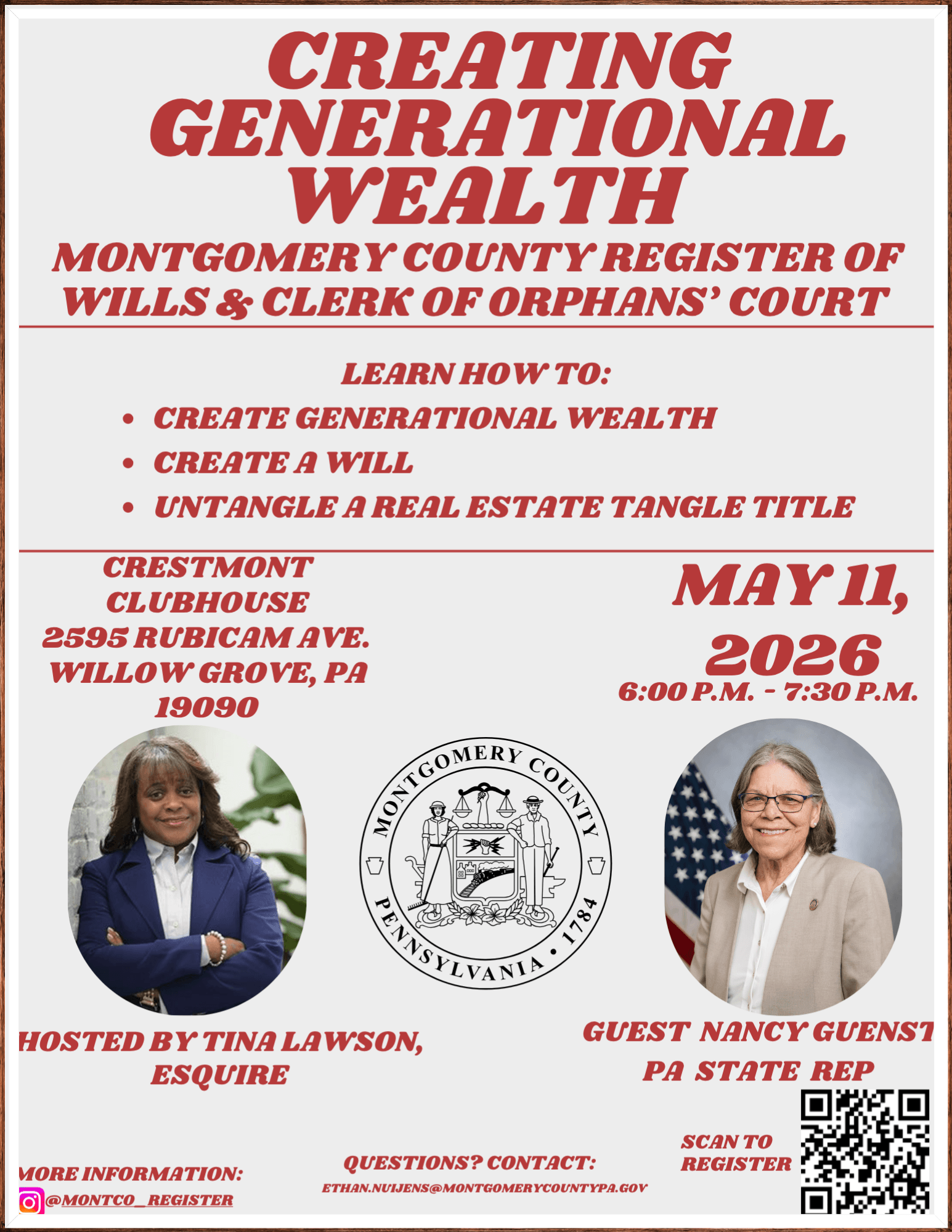 Generational Wealth Seminar