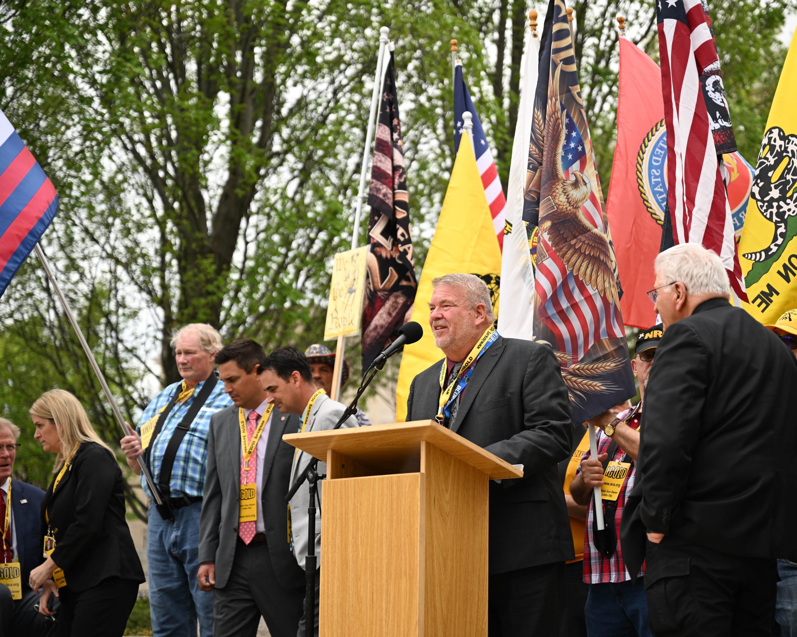 Meier at Illinois Gun Owner's Lobby Day