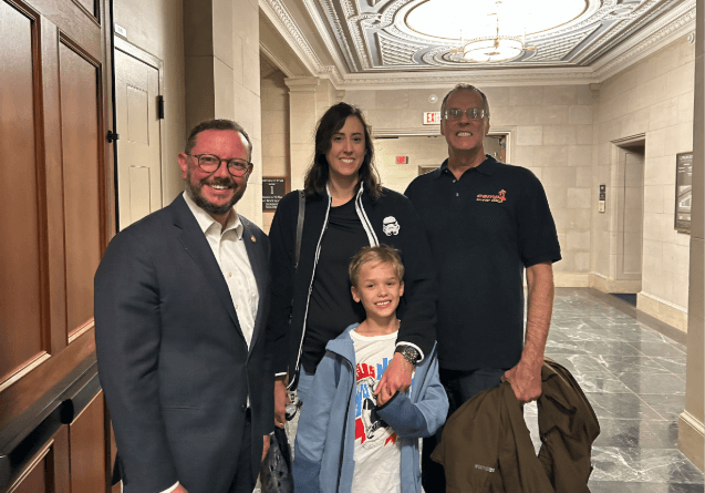 Photos with Rep. Burlison