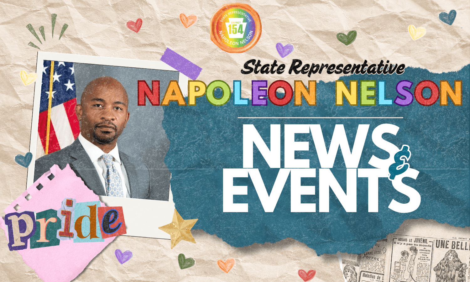 PA Representative Napoleon Nelson banner image