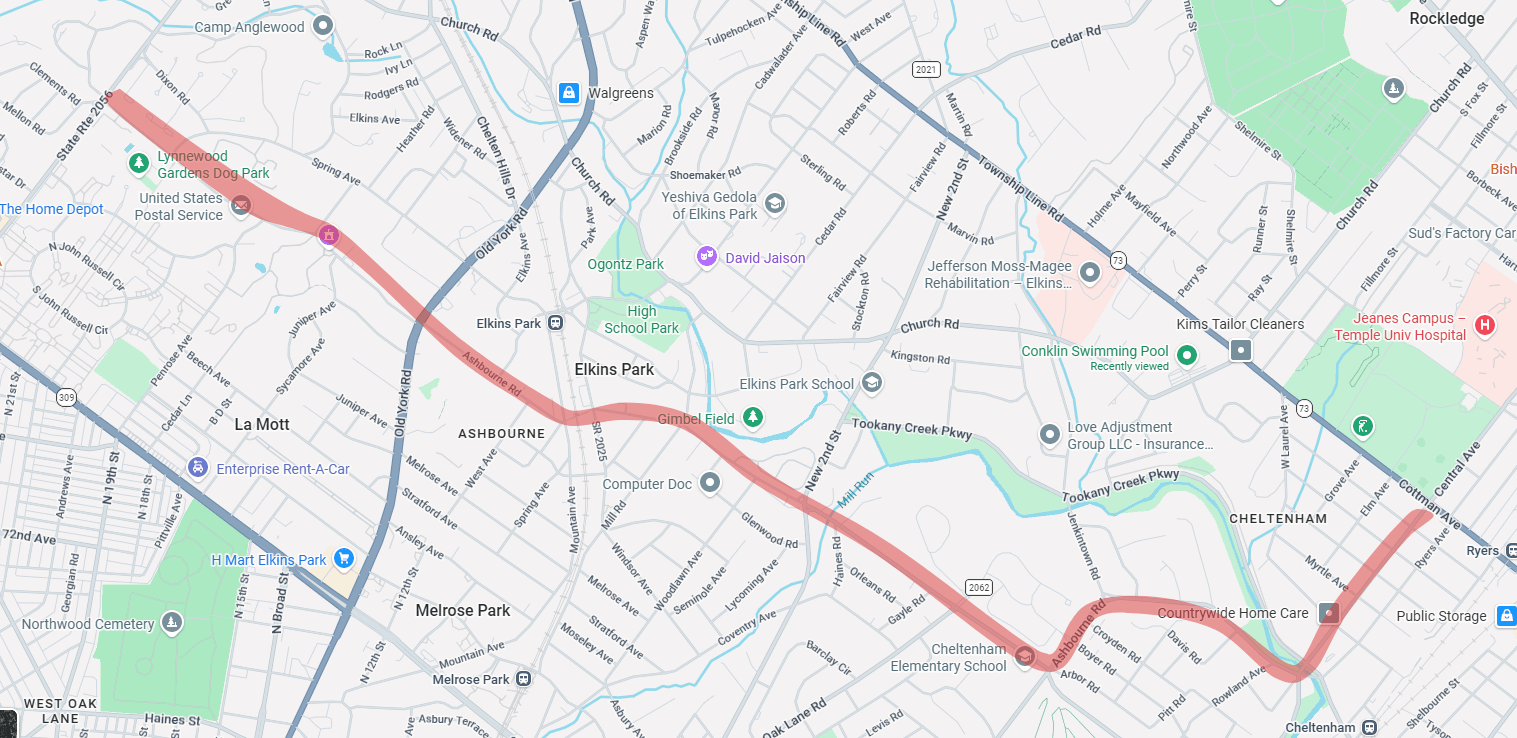 Ashbourne Road Construction Update Section Continued