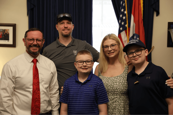 Photos with Rep. Burlison