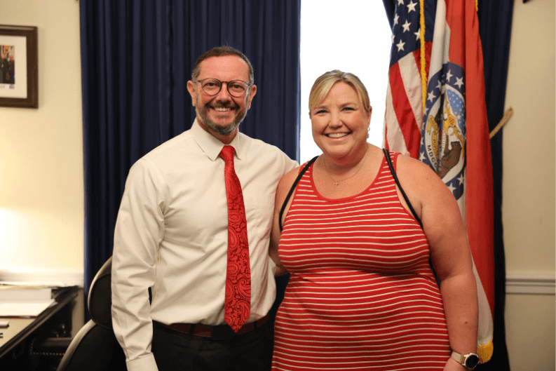 Photos with Rep. Burlison