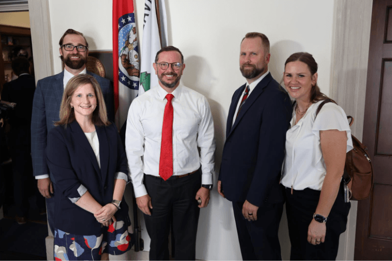 Photos with Rep. Burlison