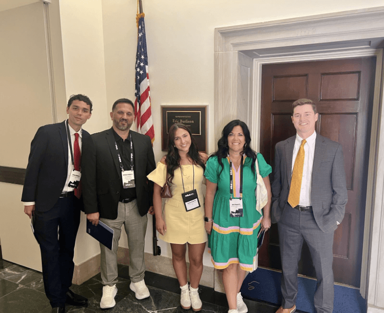 Photos with Rep. Burlison