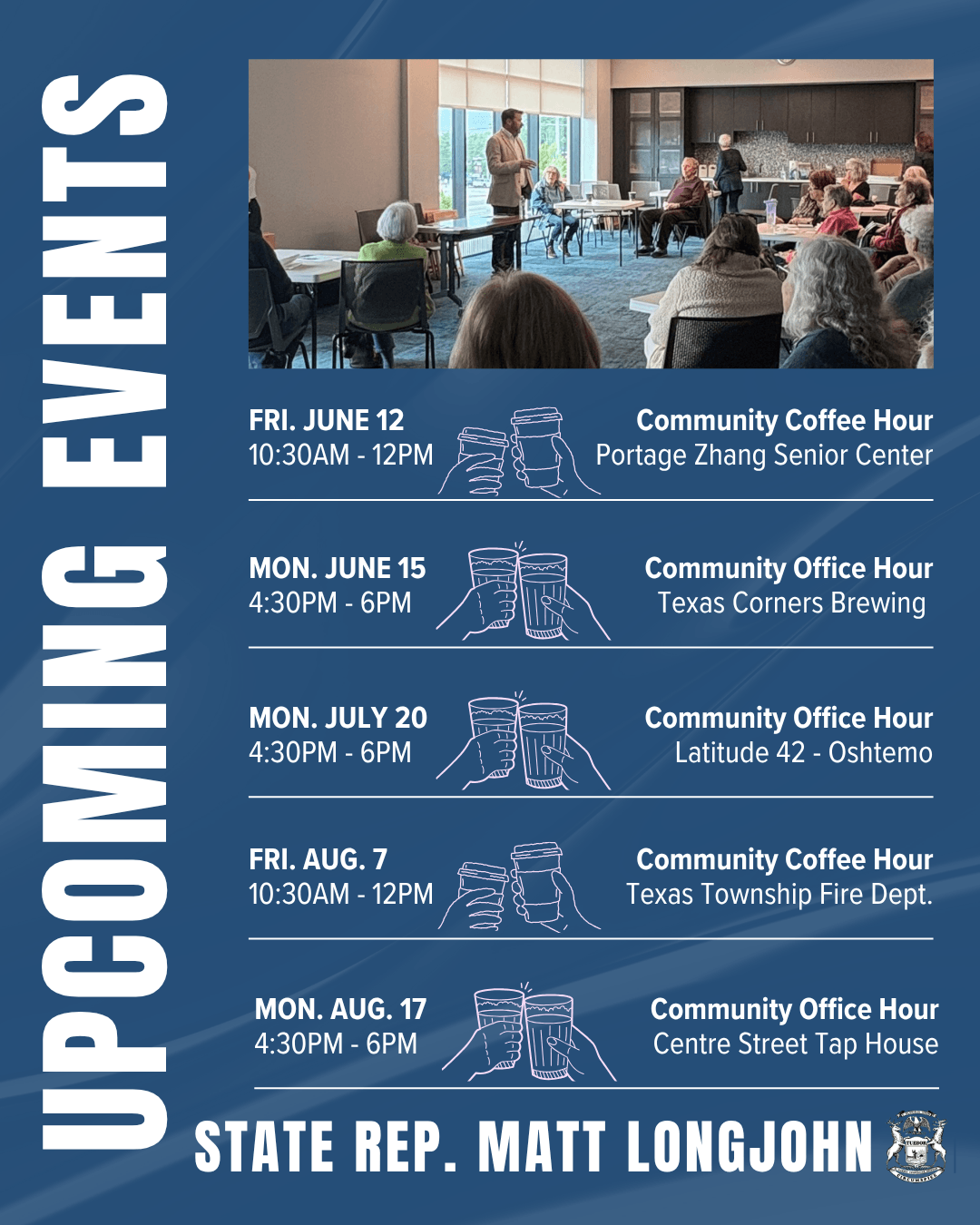 Upcoming events, RxKids expands to Oshtemo, and more