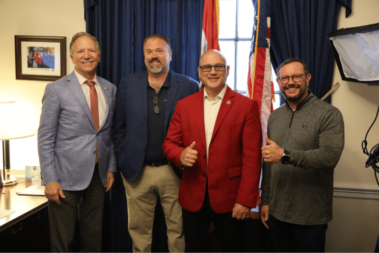 Photos with Rep. Burlison