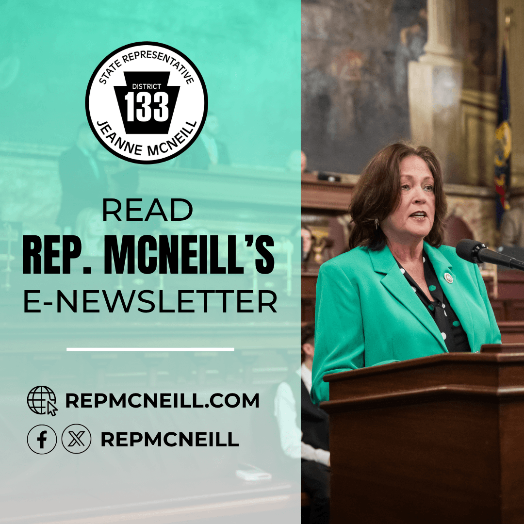 PA Representative Jeanne McNeill banner image