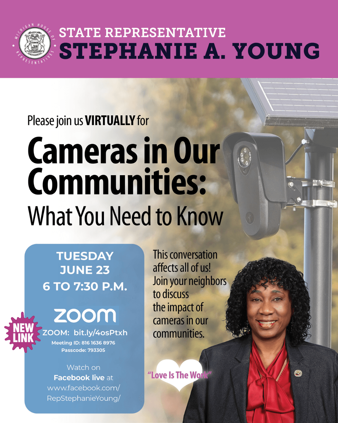 Join me for a community conversation!