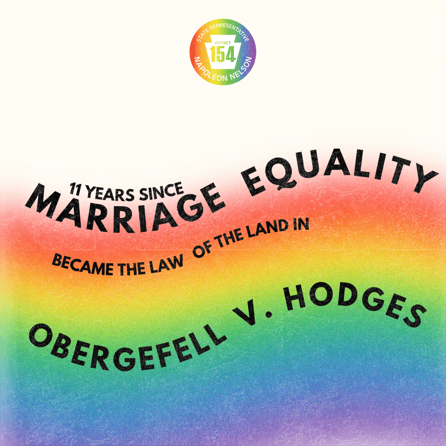 Obergefell v. Hodges Anniversary