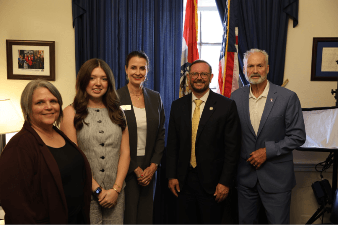 Photos with Rep. Burlison