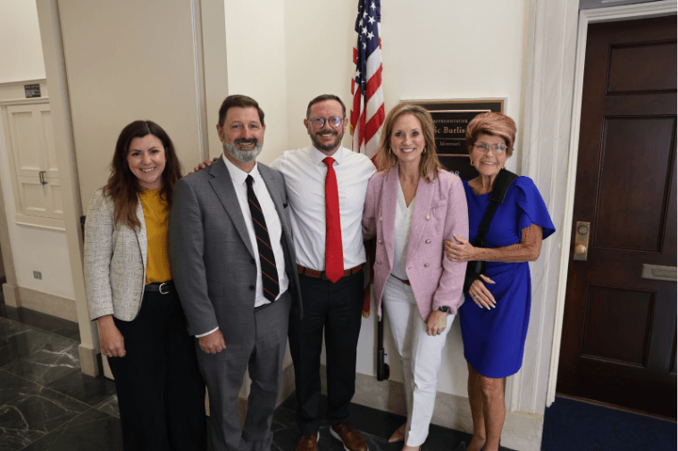 Photos with Rep. Burlison