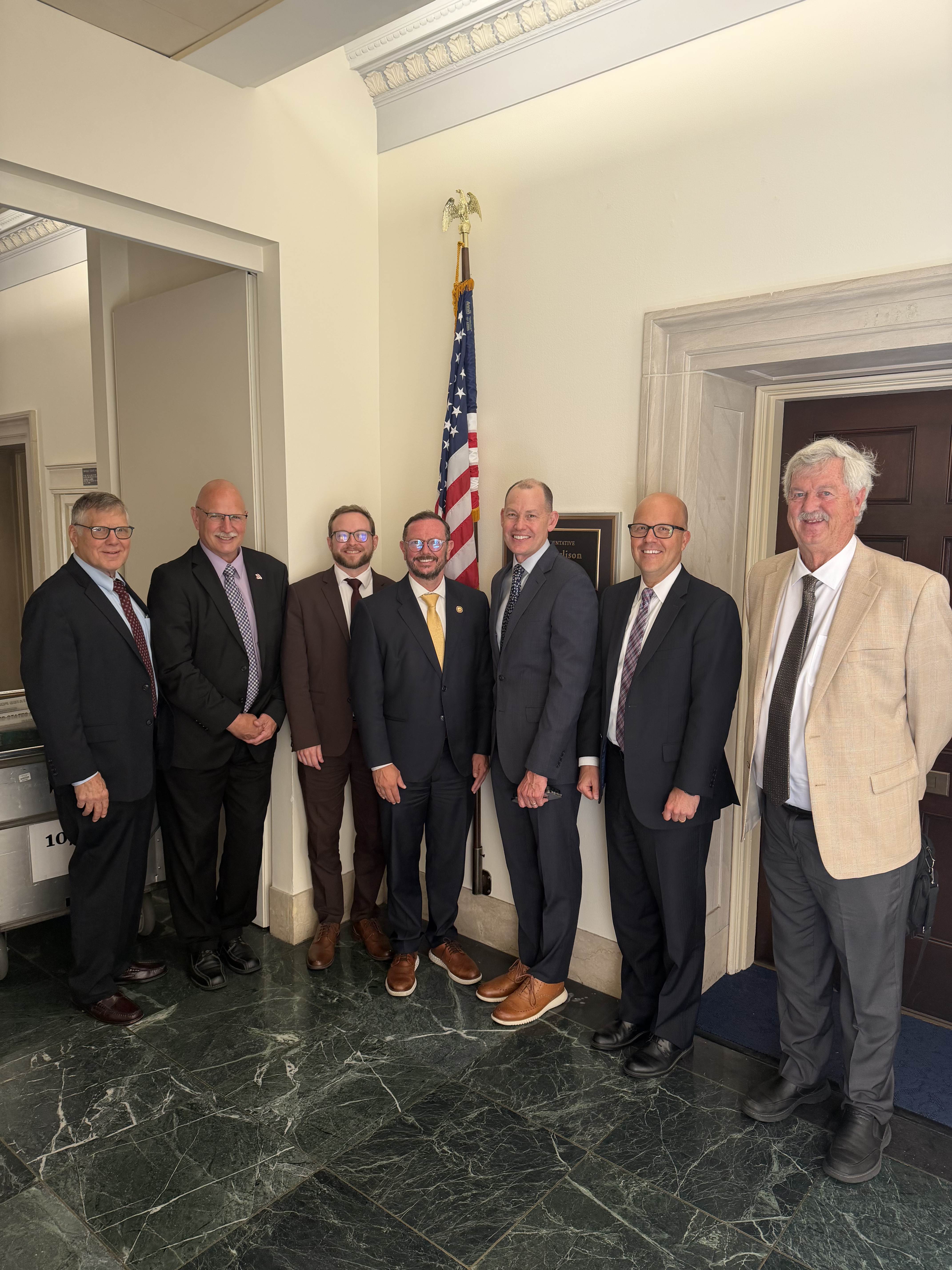 Photos with Rep. Burlison