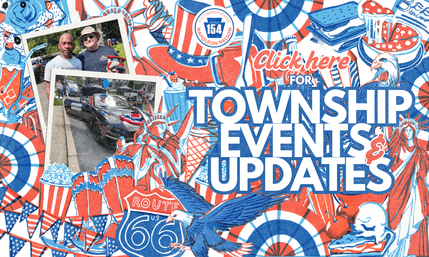 Township Events and Update banner