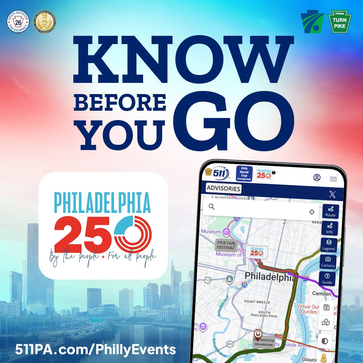 PA 511 for the 250th