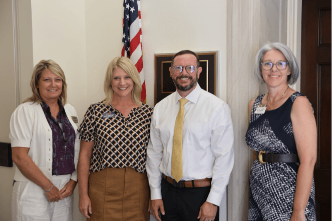 Photos with Rep. Burlison