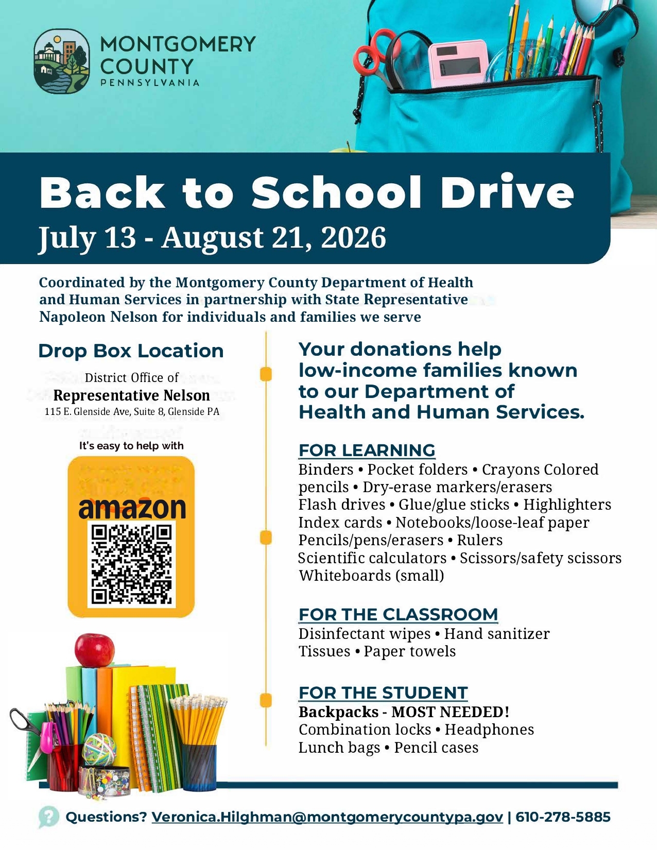 Back to School Drive