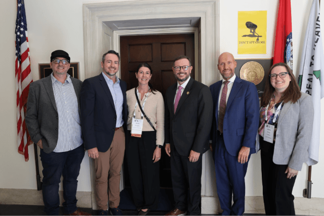 Photos with Rep. Burlison