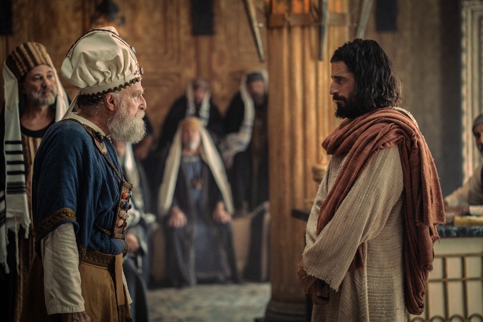 Jonathan Roumie en una escena de la sexta temporada de The Chosen