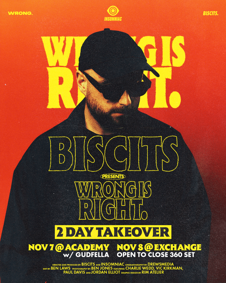 Biscits Event Flyer