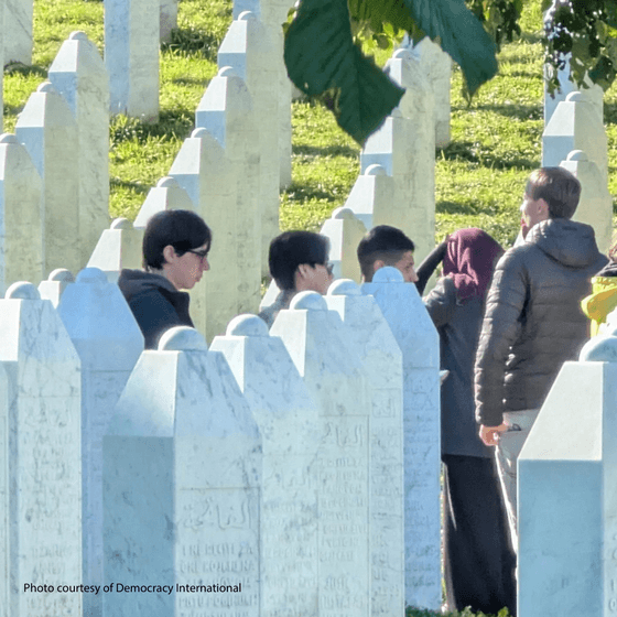 Image of Youth Bridges Europe participants in Bosnia