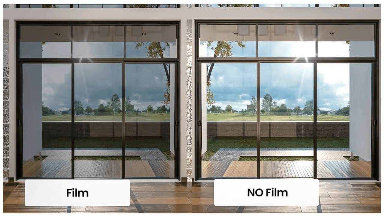 Glare reduction films
