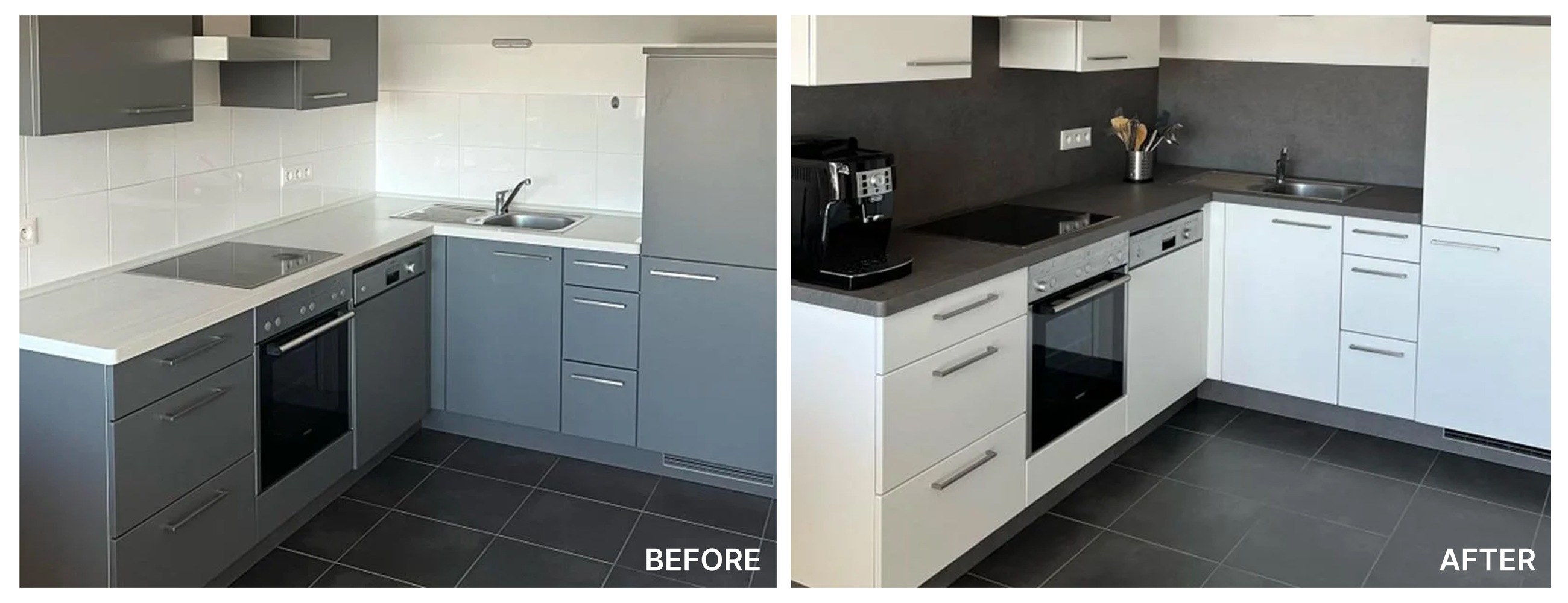 Wrap the kitchen counter