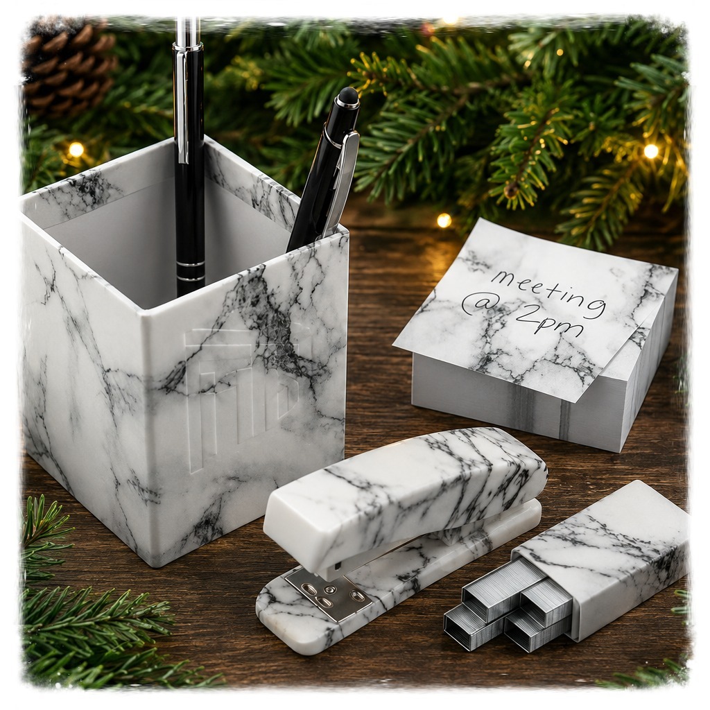 Fully Promoted Maple Grove MN has Desk Sets for Holiday Gifting.