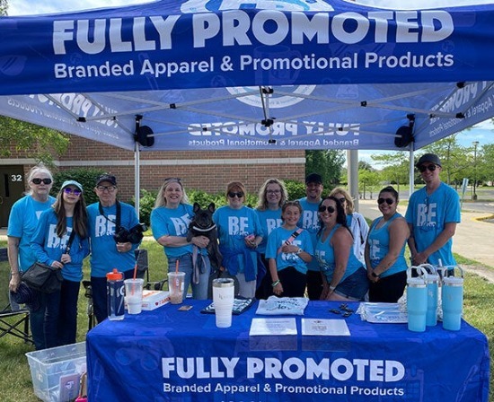 Michelle Bottino's Team at a Suicide Prevention event.