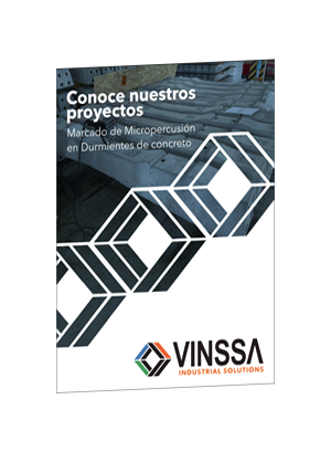 Proyecto reciente de Marcado de Micropercusión en Durmientes de concreto