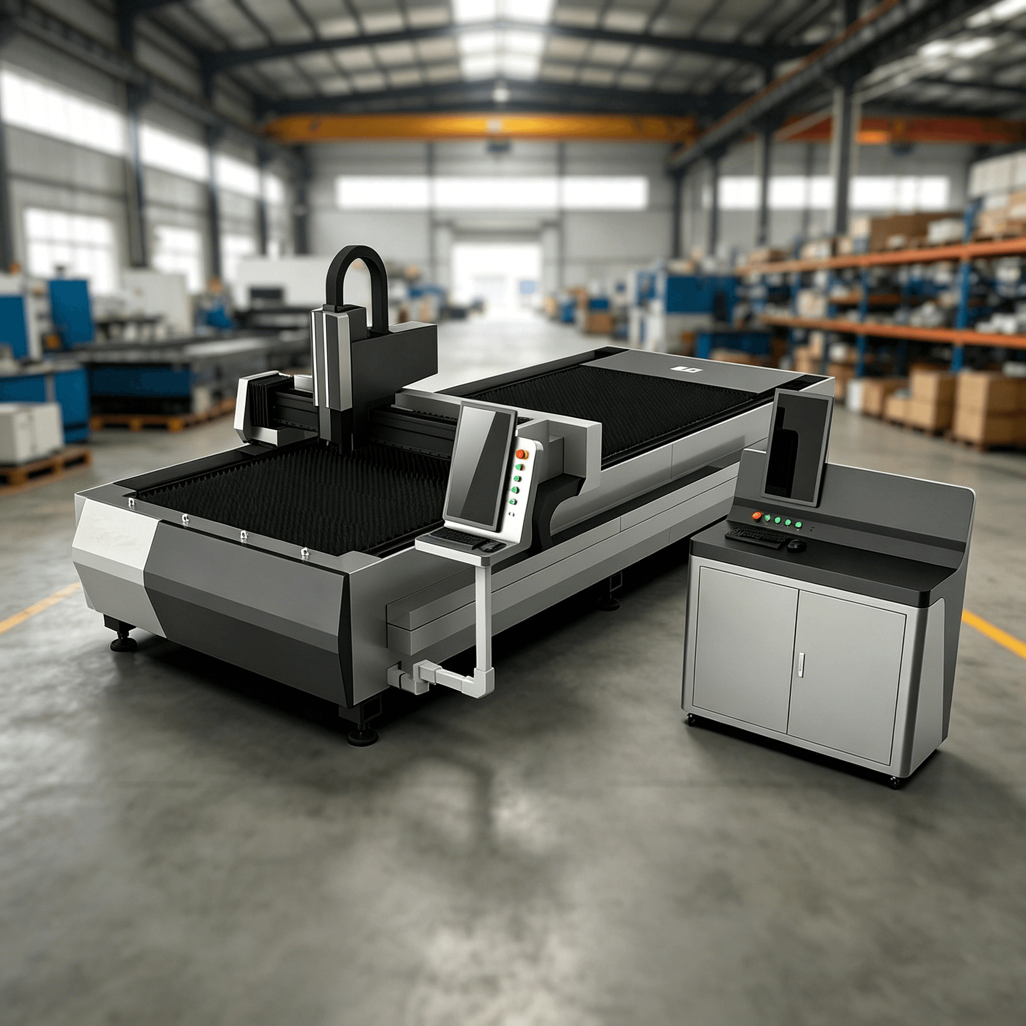 BOCTECH Fiber Laser Cutting Machine – Industrial Precision