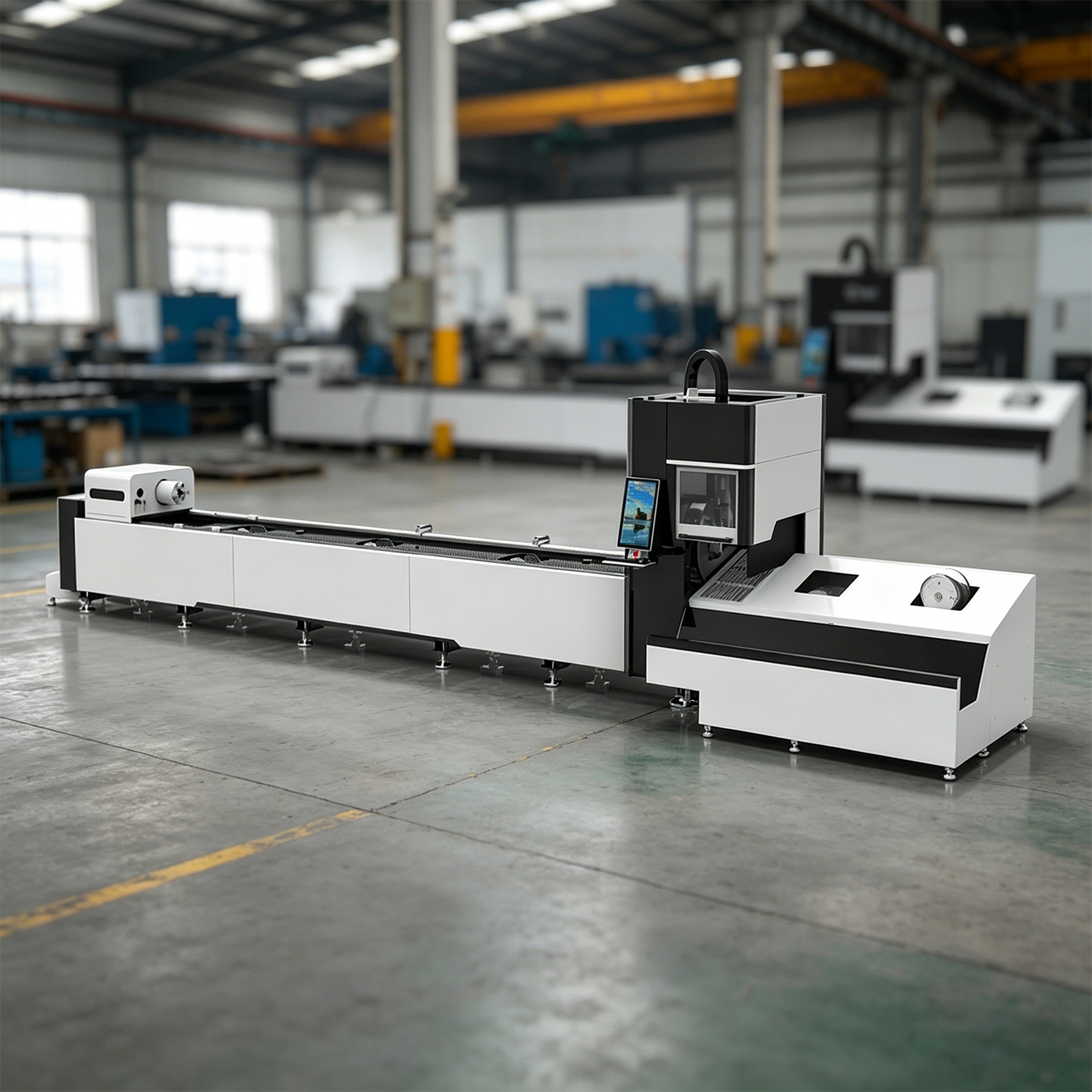 BOCTECH Fiber Laser Tube Cutting Machine – Industrial Precision for Metal Tubes