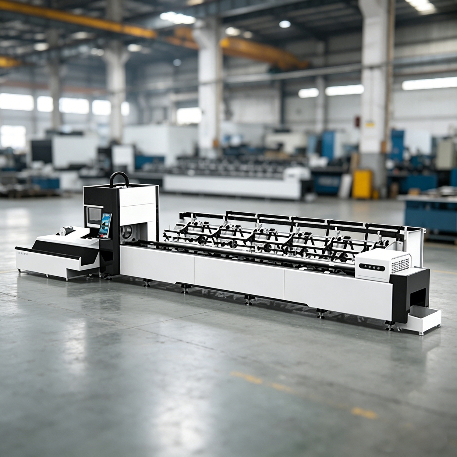 BOCTECH Fiber Laser Tube Cutting Machine – Industrial Precision for Metal Tubes