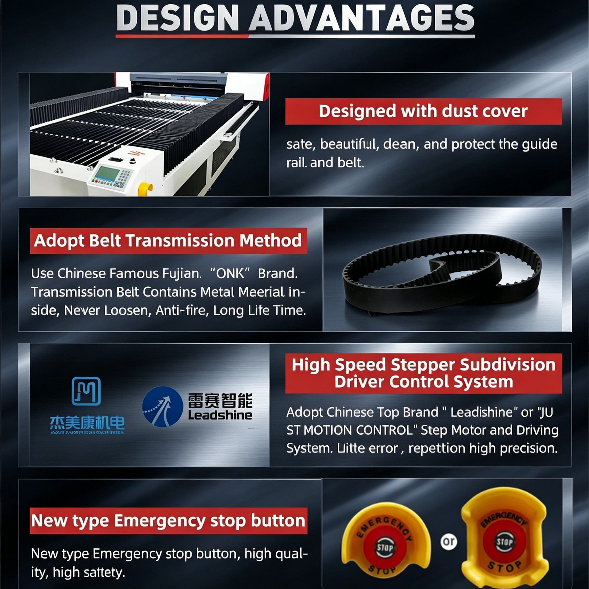 High-Precision CO2 Laser Cutter for Signage Industry