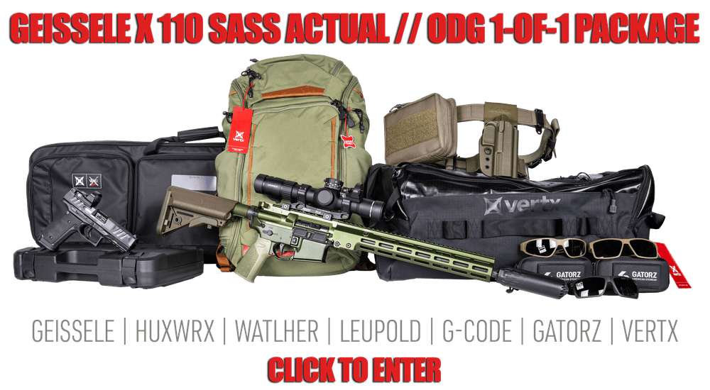 Geissele x SASS ACTUAL Giveaway! Enter Now! Geissele x SASS ACTUAL Giveaway! Enter Now!