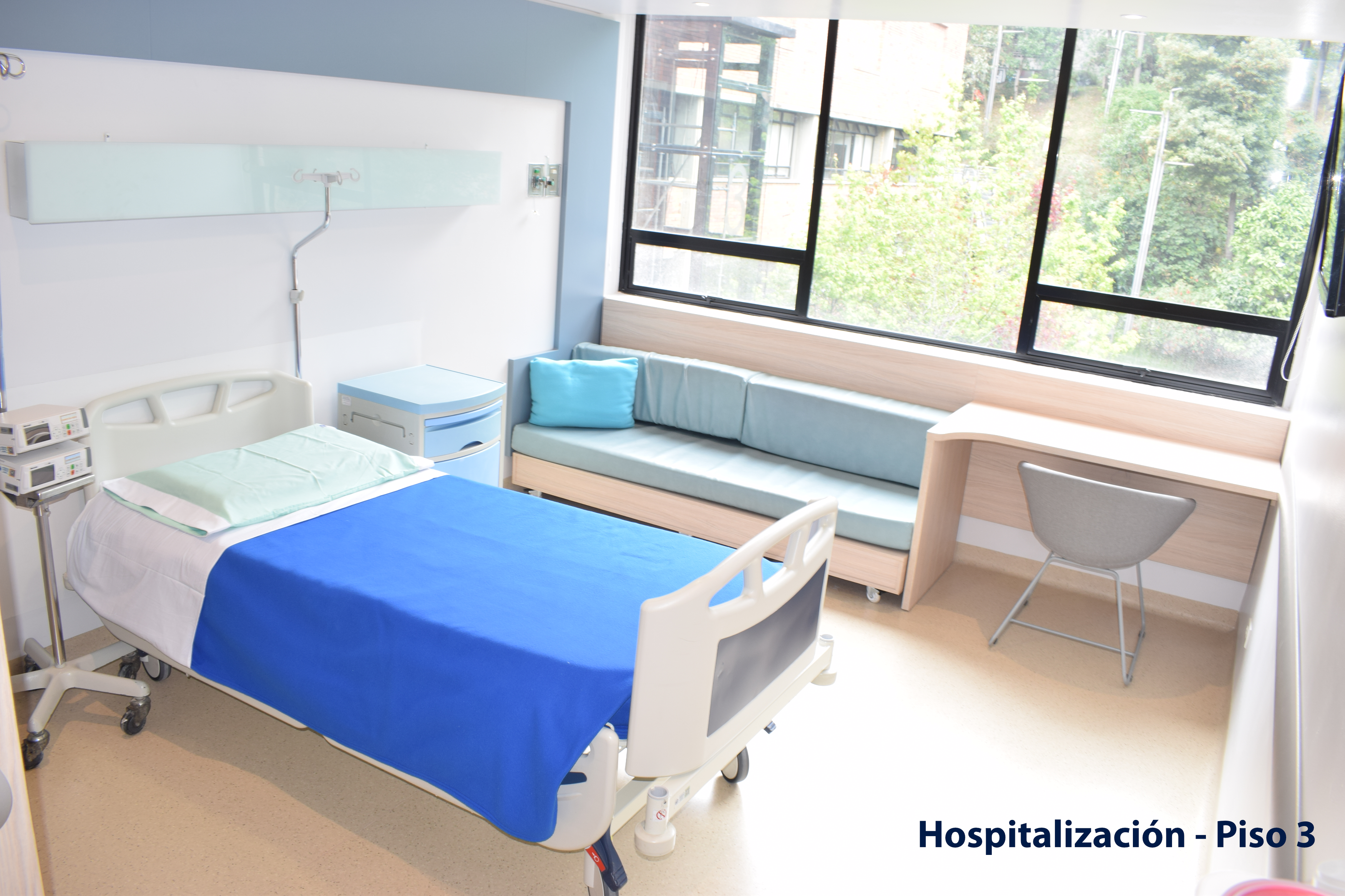 habitaciones de hospitalización - Piso 3