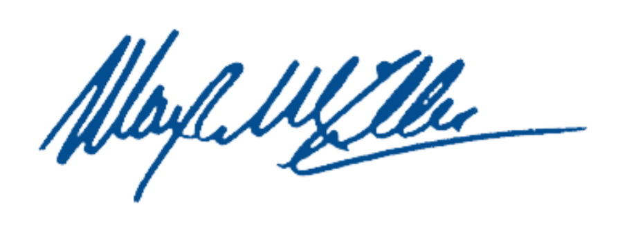 Rep. Max Miller signature image