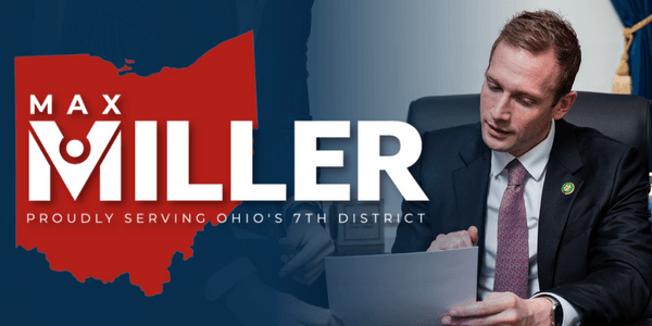 Rep. Max Miller newsletter banner image