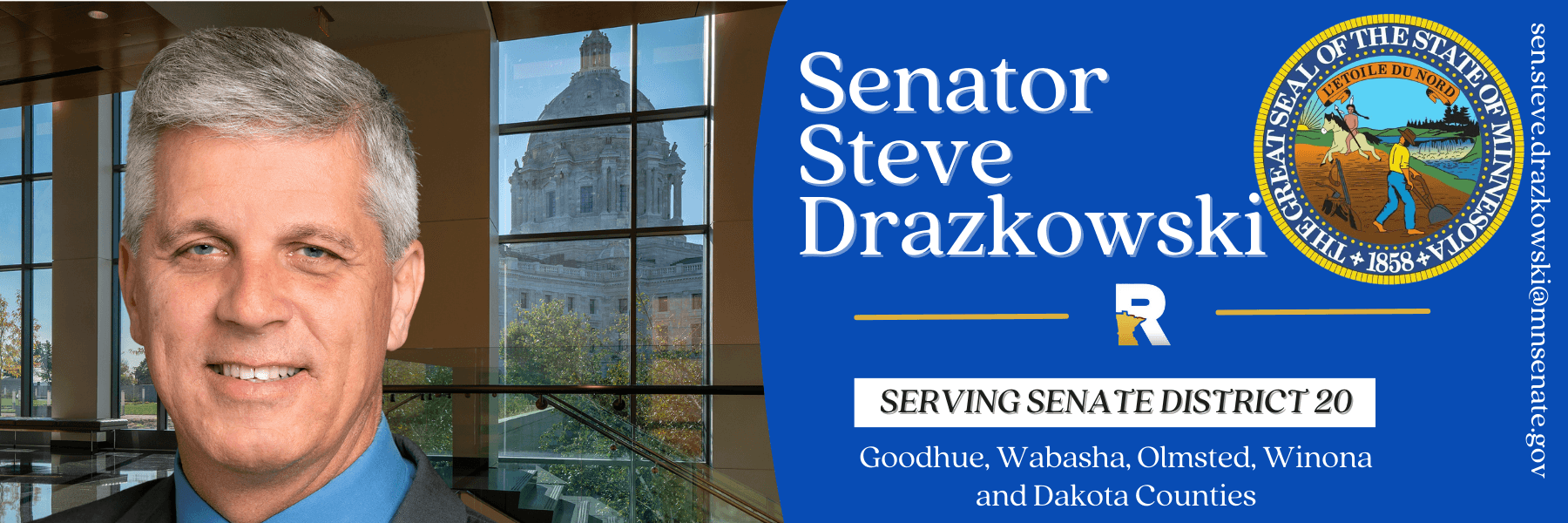 Senator Steve Drazkowski - Serving Senate District 20